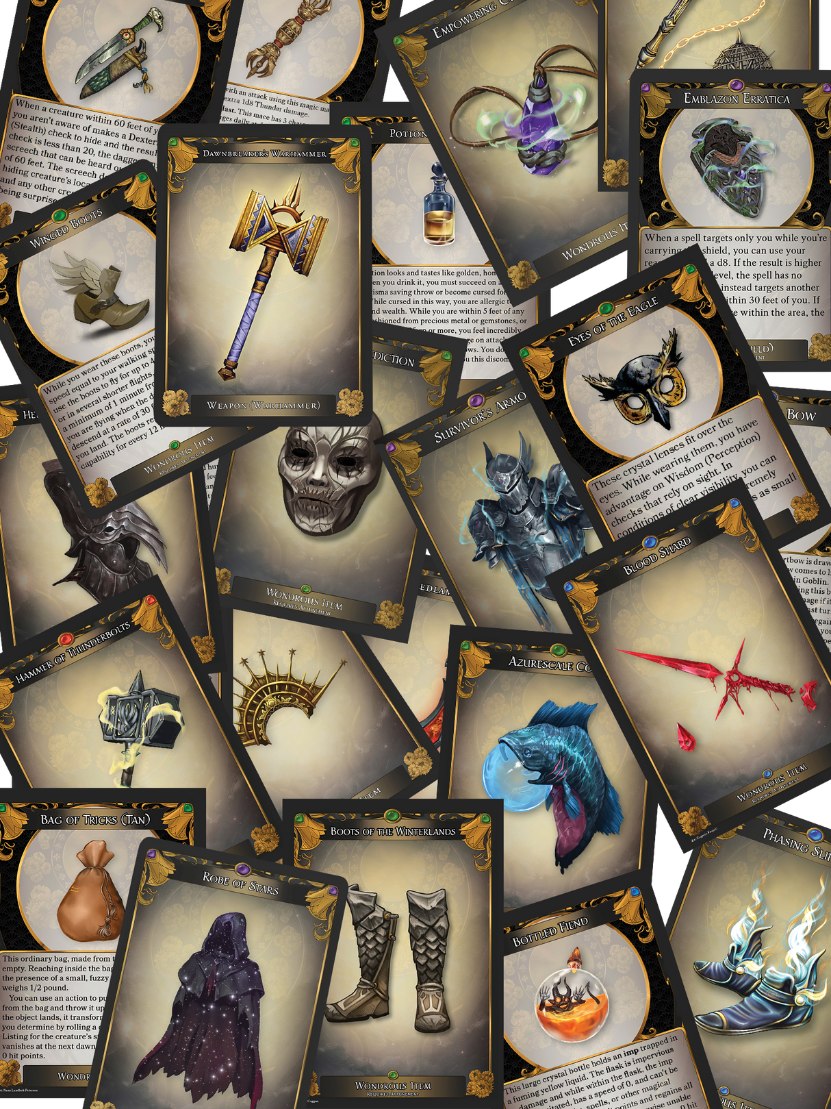 5E Magic Items Booster 5-Pack