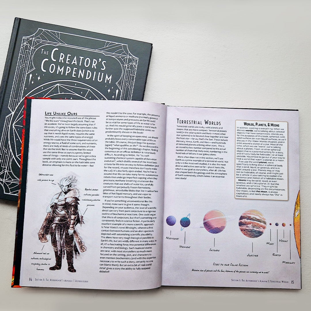 The Creator's Compendium Hardcover & PDF