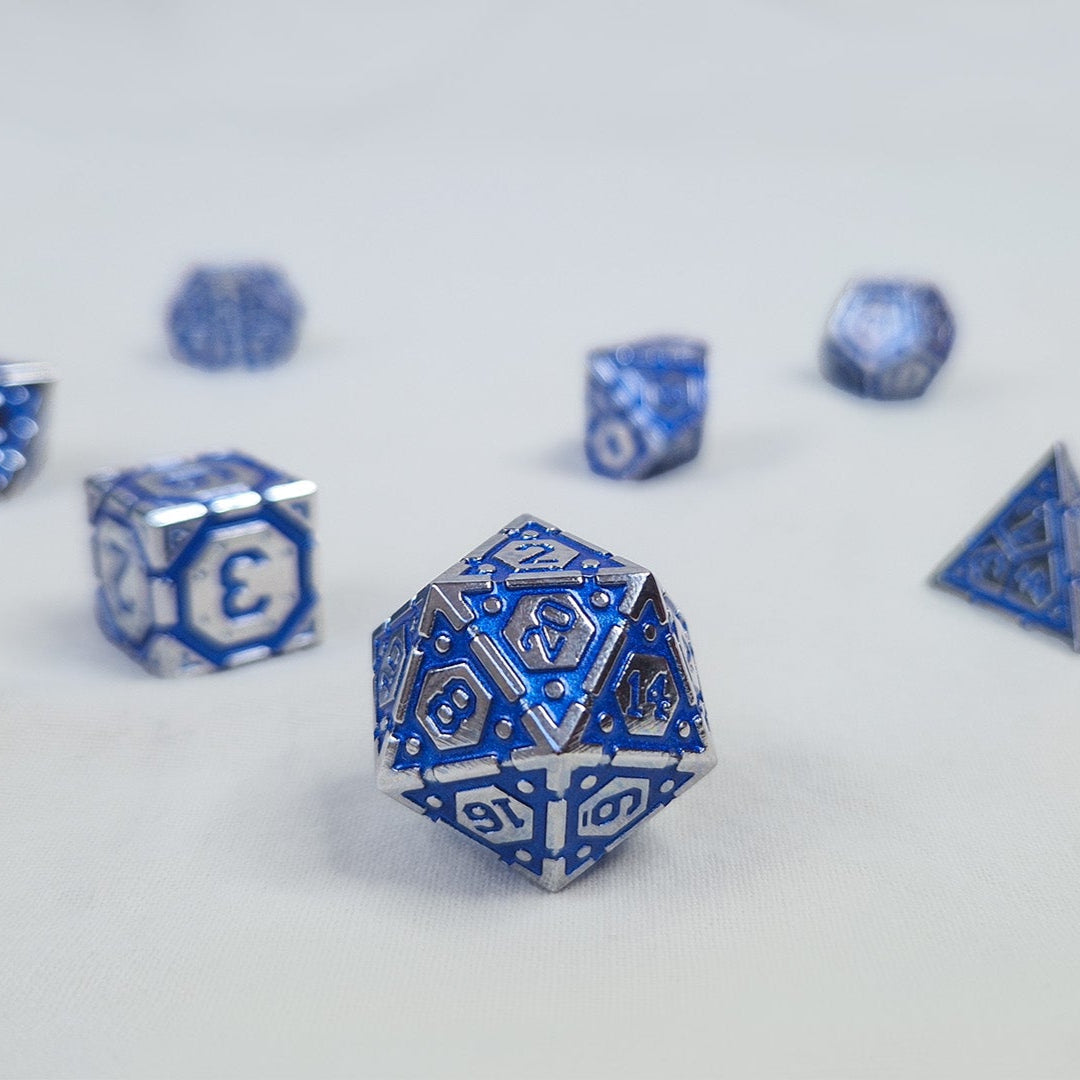 Cosmic Metal Dice Set