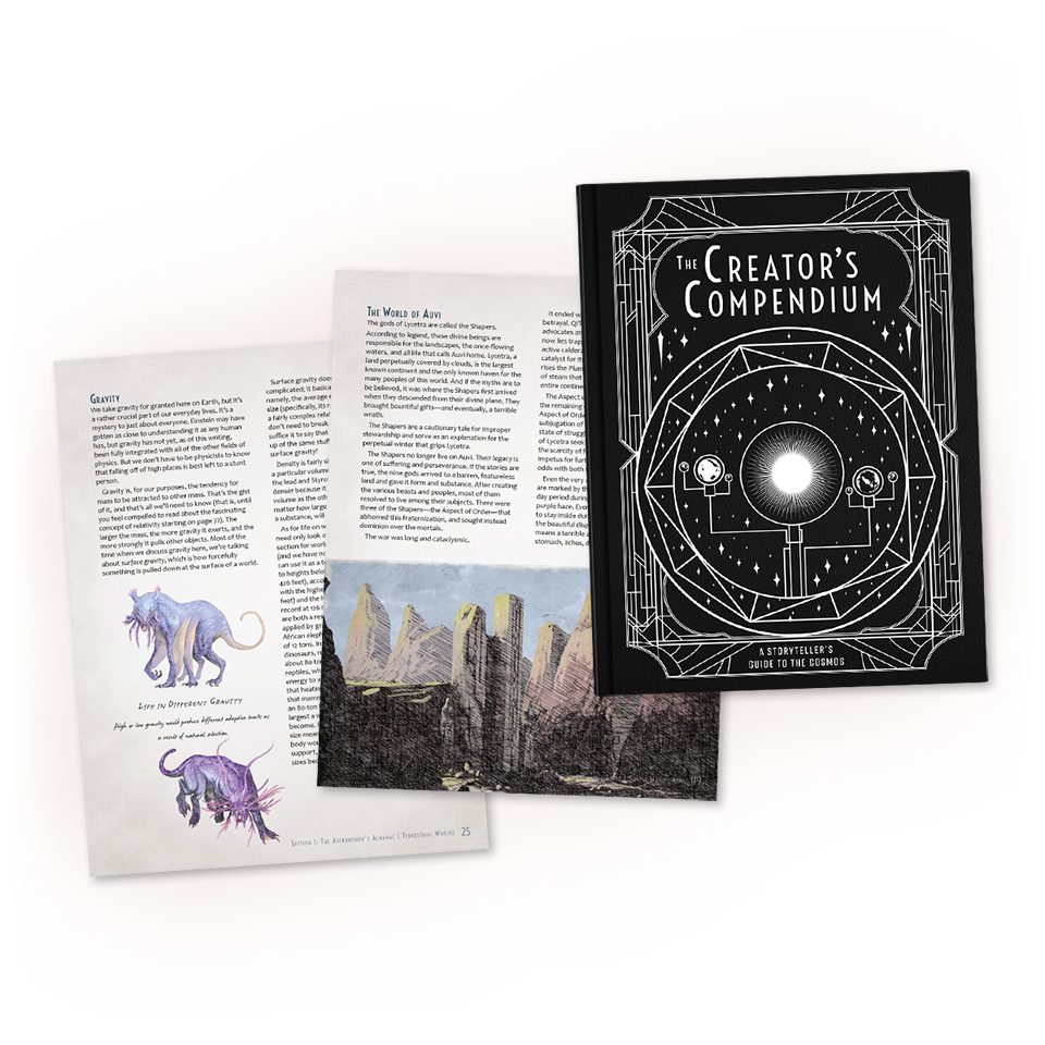 The Creator's Compendium Hardcover & PDF