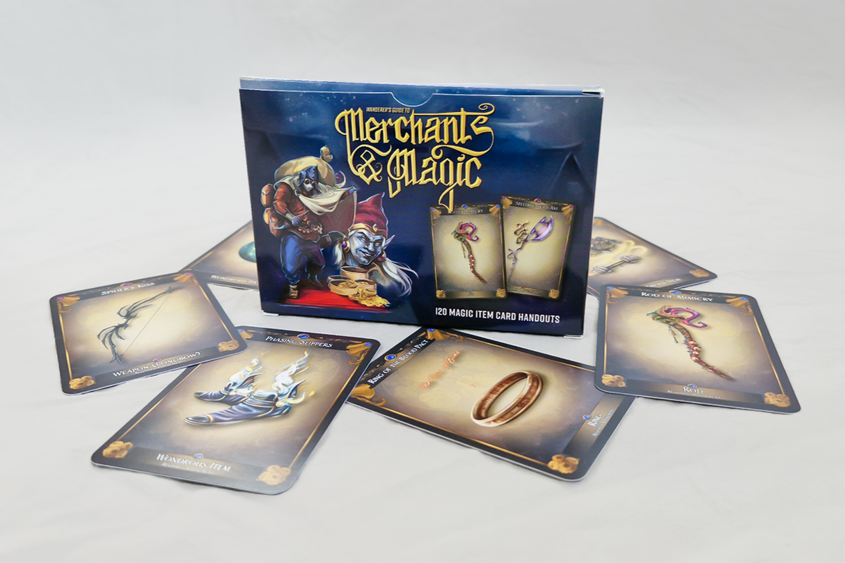 Wanderer's Guide to Merchants & Magic – Card Decks