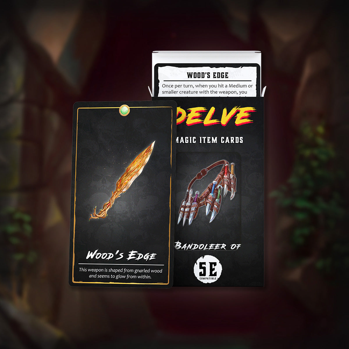 DELVE Magic Item Card Deck (5E)