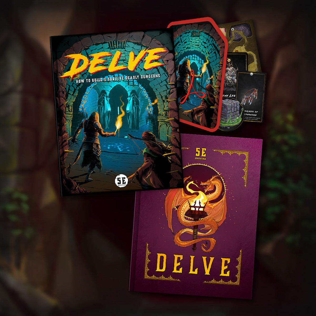 DELVE Hardcover & PDF (5E)