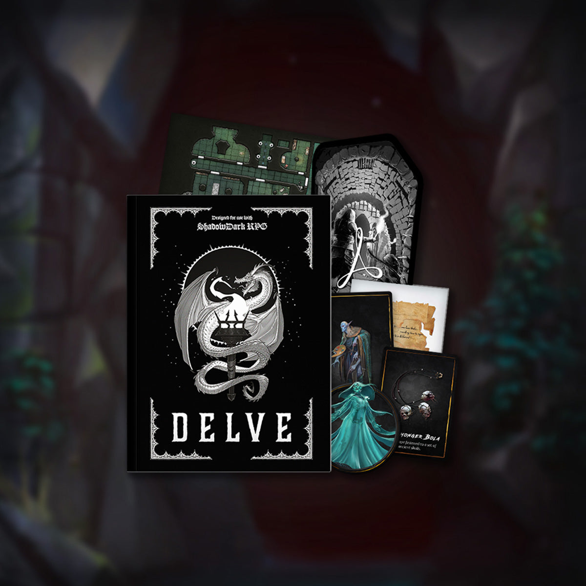 DELVE Hardcover & PDF (Shadowdark)