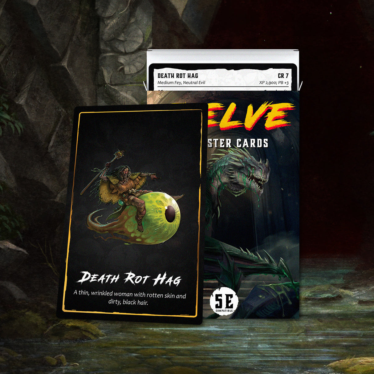 DELVE Monster Card Deck (5E)
