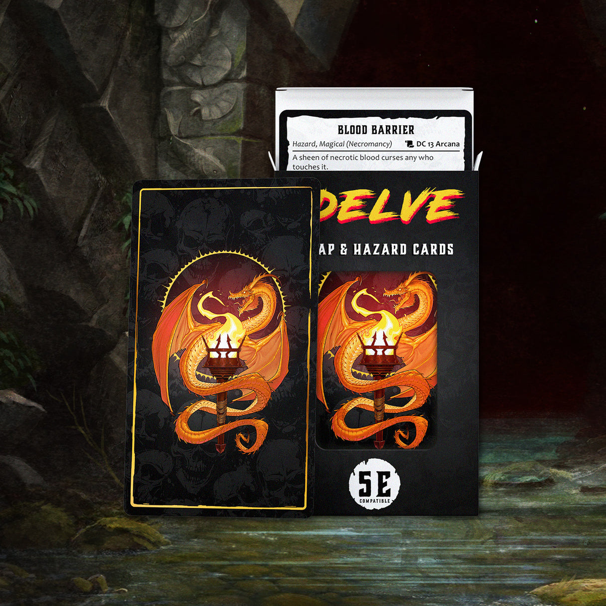 DELVE Trap Card Deck (5E)