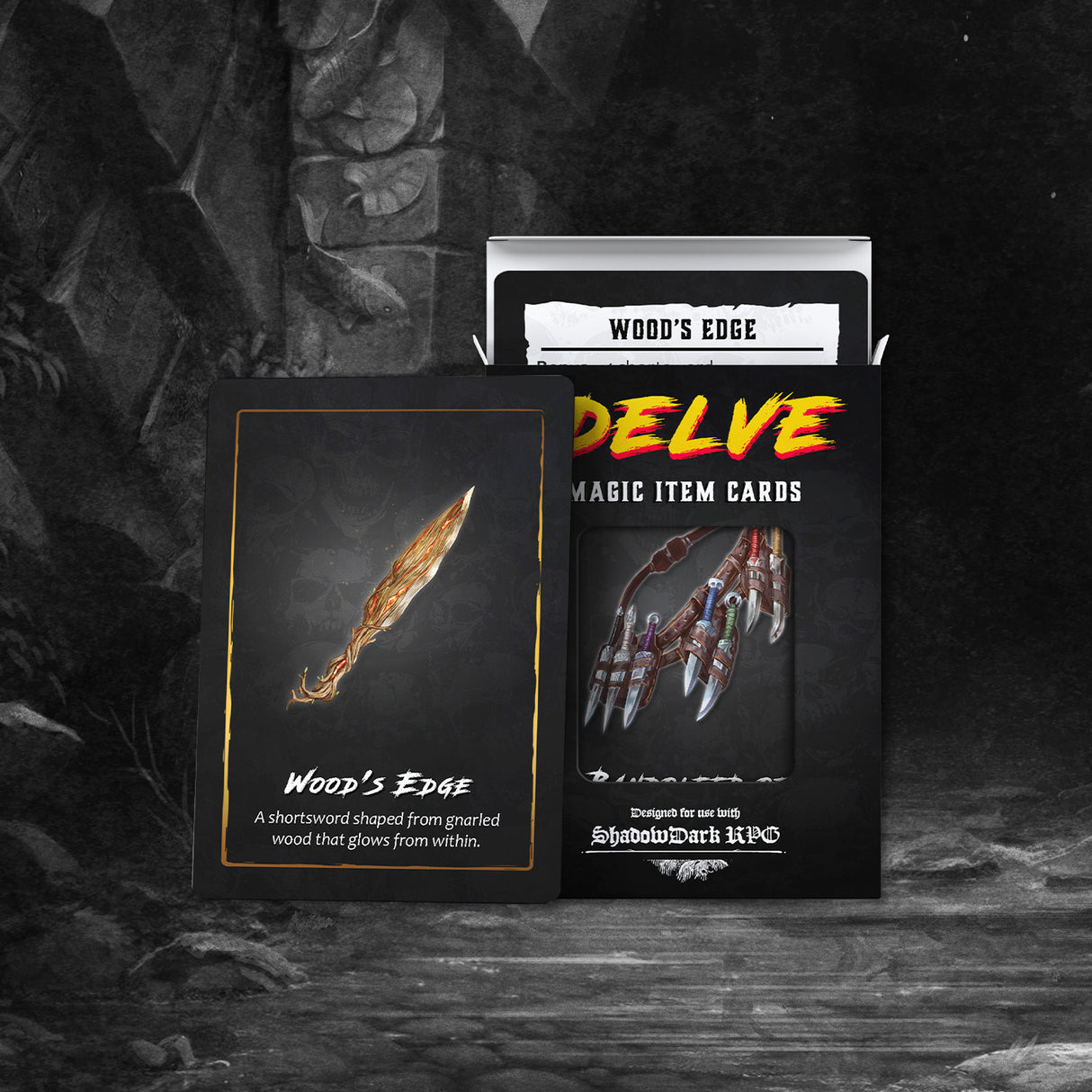 DELVE Magic Item Card Deck (Shadowdark)
