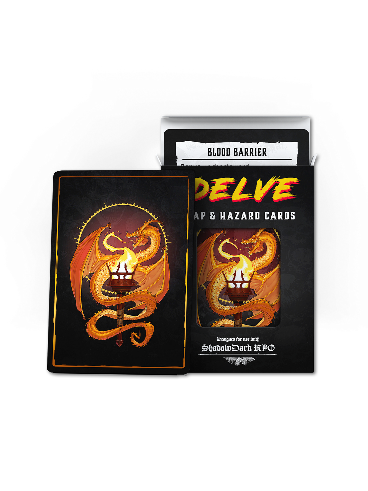 DELVE Trap Card Deck (Shadowdark)