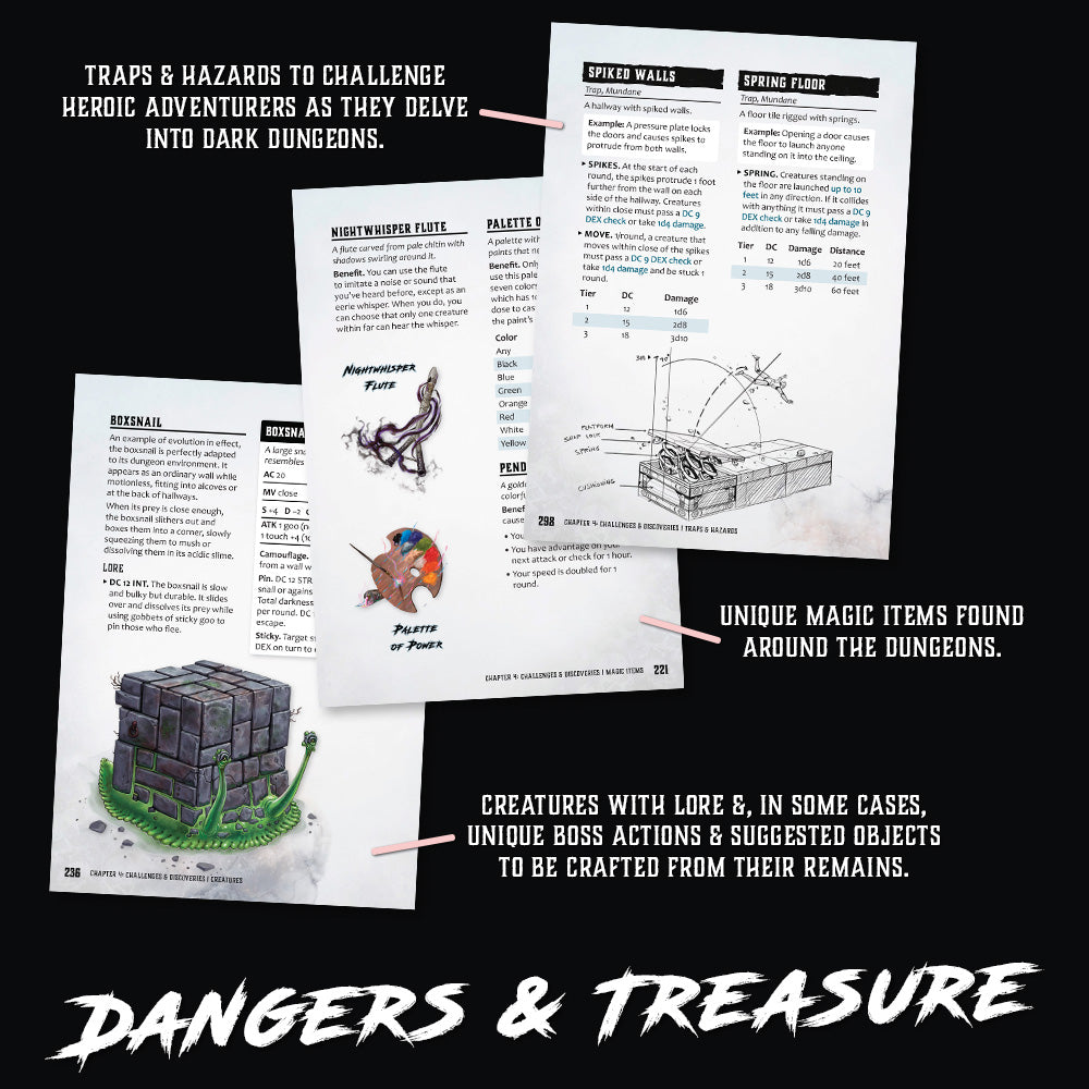 DELVE Hardcover & PDF (Shadowdark)