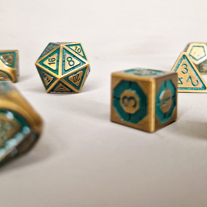 Merchant's Metal Dice Set