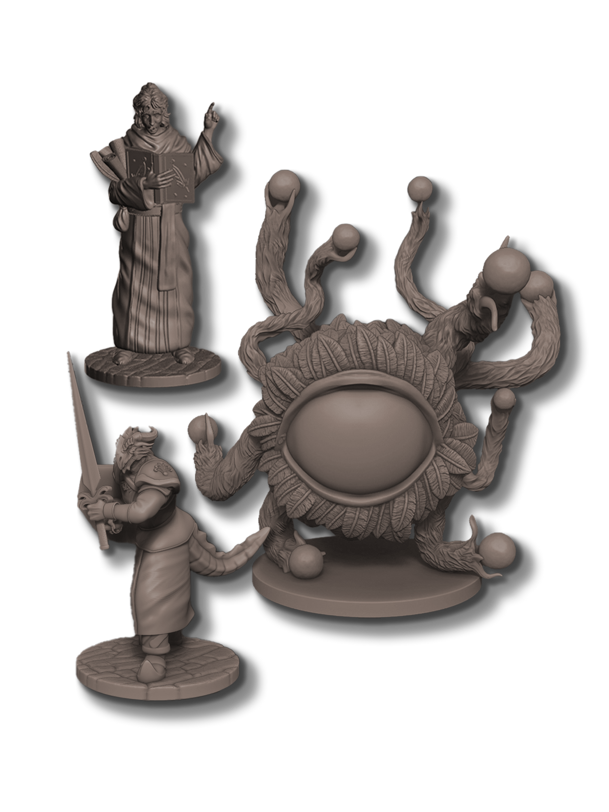 Heretic, Scribe, and Seraphic Seer – STL Bundle