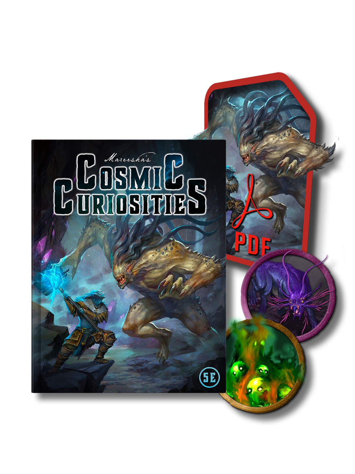 Mareesha's Cosmic Curiosities Hardcover & PDF