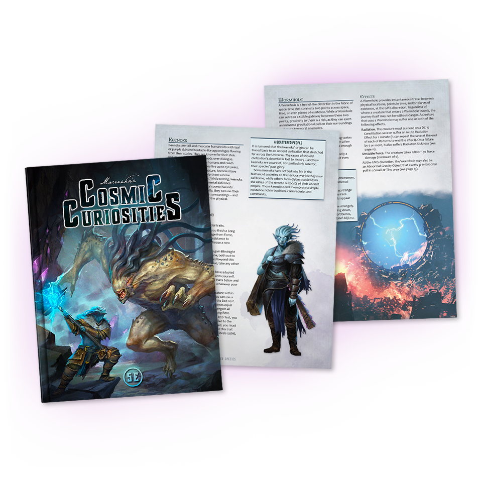 Mareesha's Cosmic Curiosities Hardcover & PDF