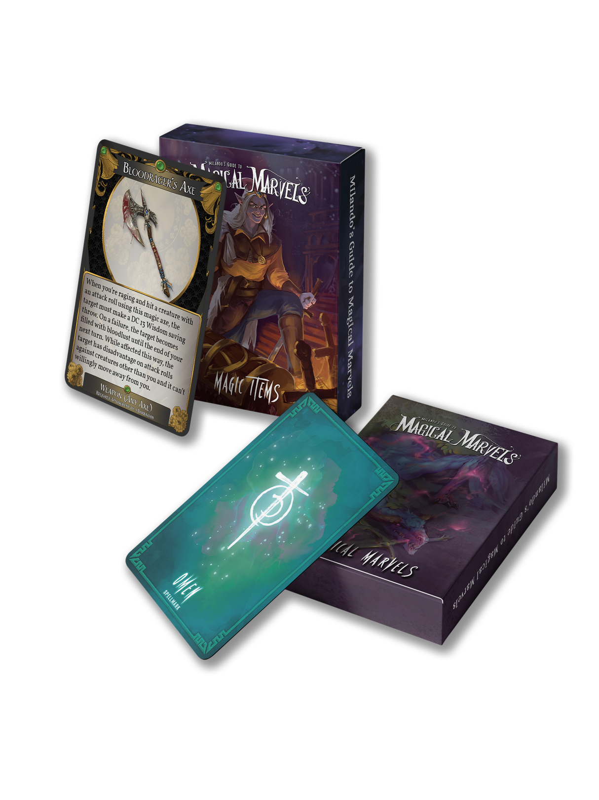 Milando's Guide to Magical Marvels – Card Deck