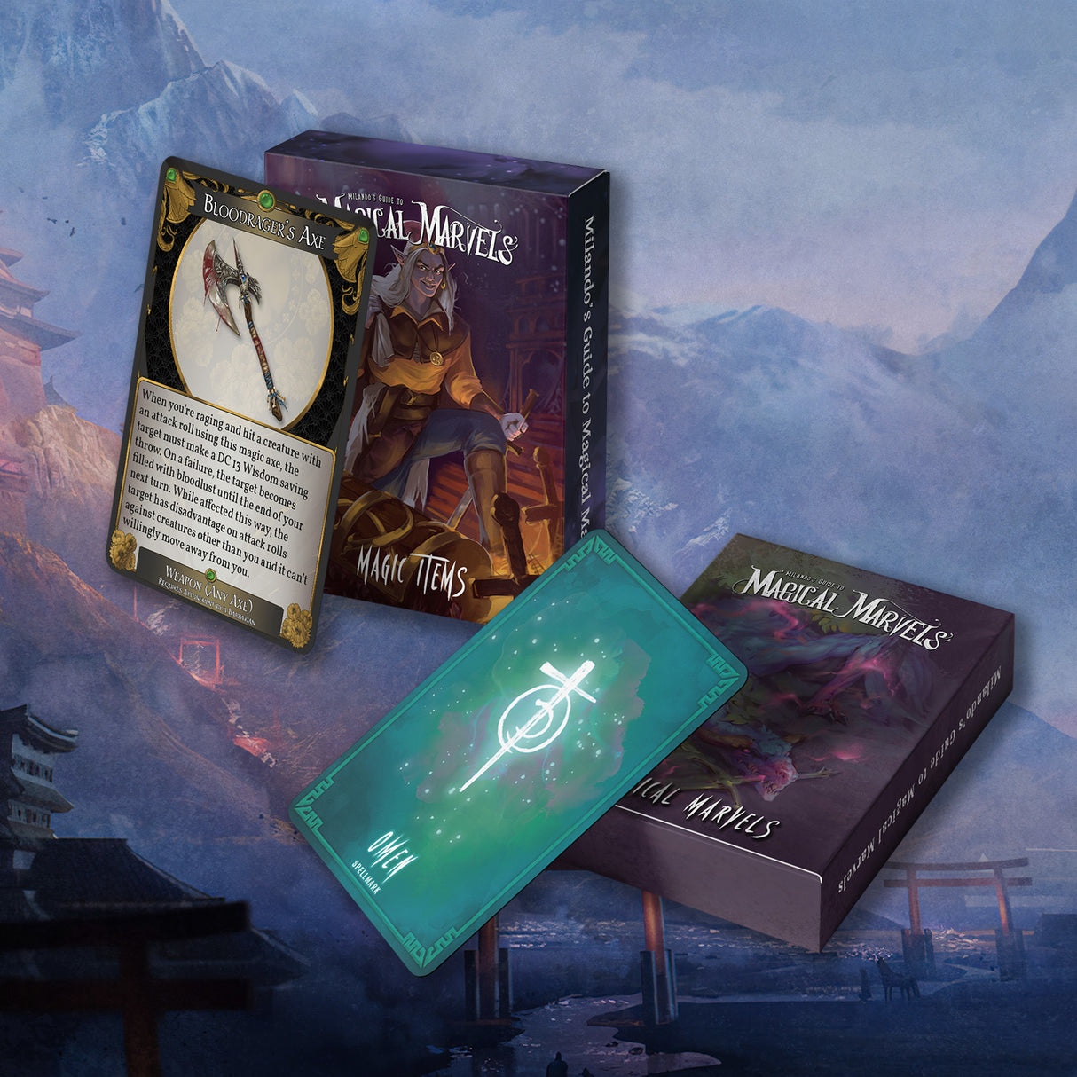 Milando's Guide to Magical Marvels – Card Deck