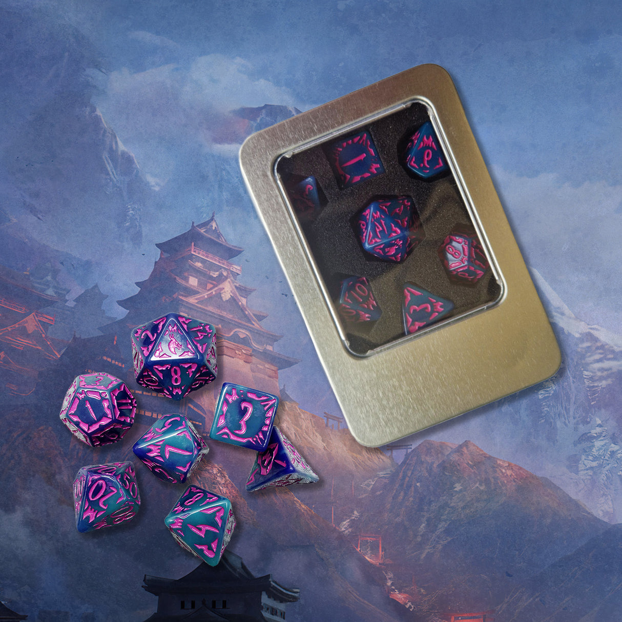 Spellwarper's Dice Set