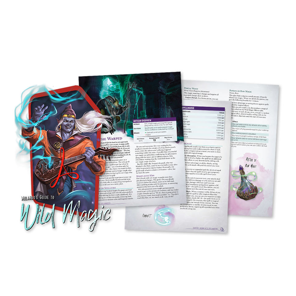 Milando's Guide to Wild Magic PDF