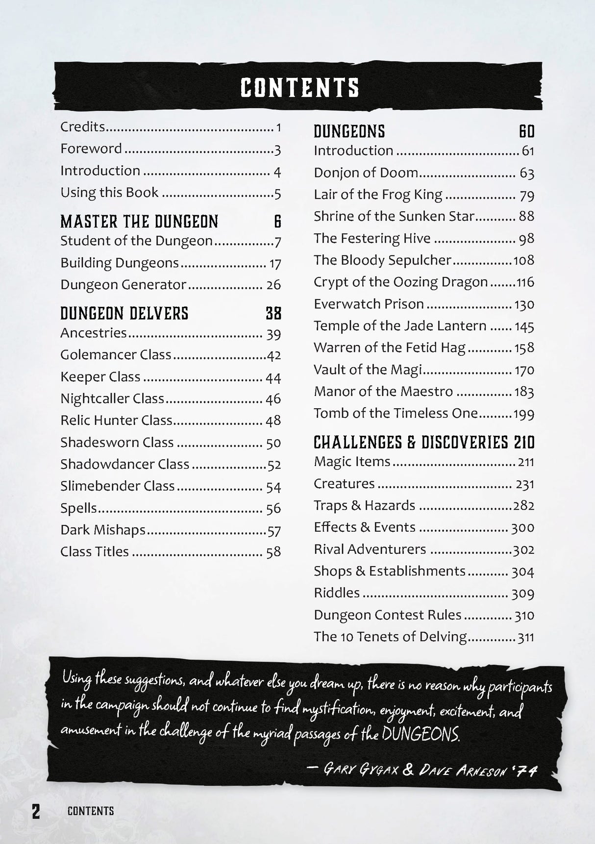 DELVE Hardcover & PDF (Shadowdark)