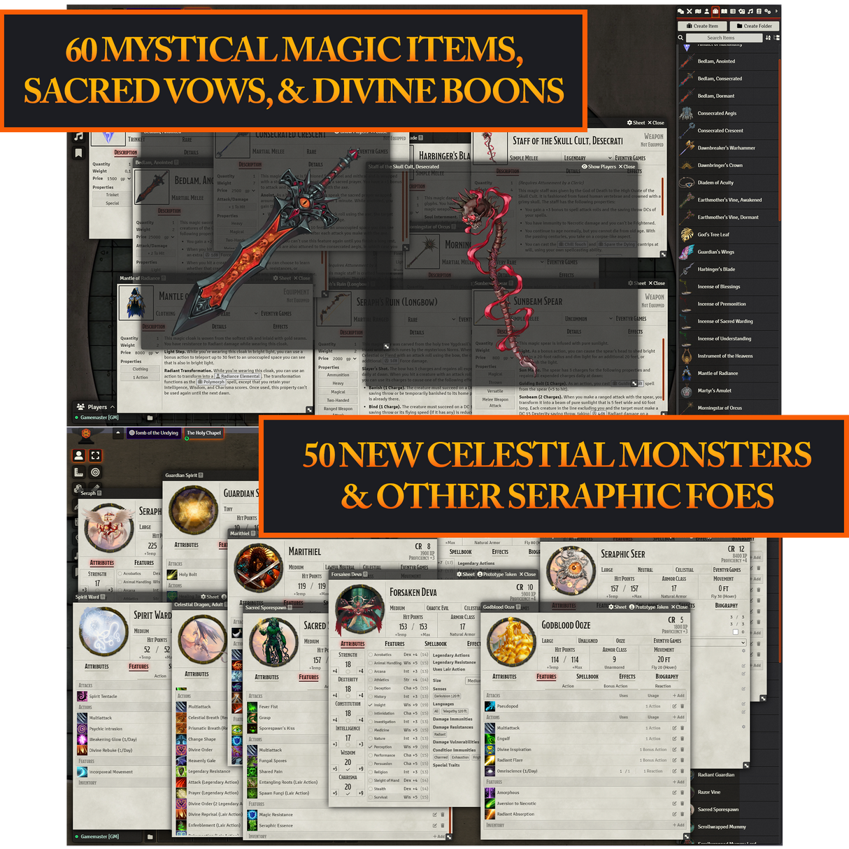 Heretic's Guide to Devotion & Divinity – Foundry VTT