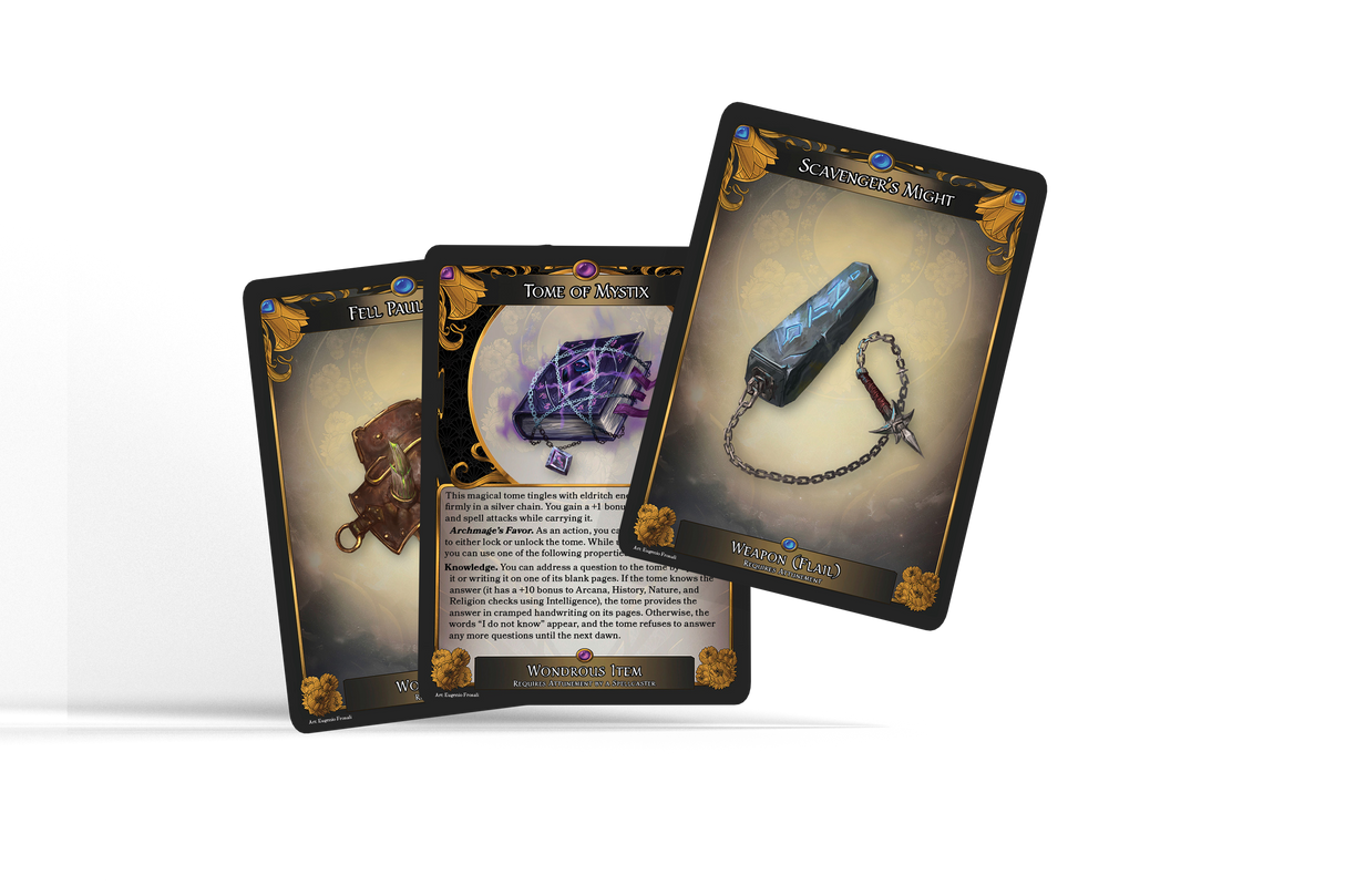 Wanderer's Guide to Enchanted Emporiums – Card Deck