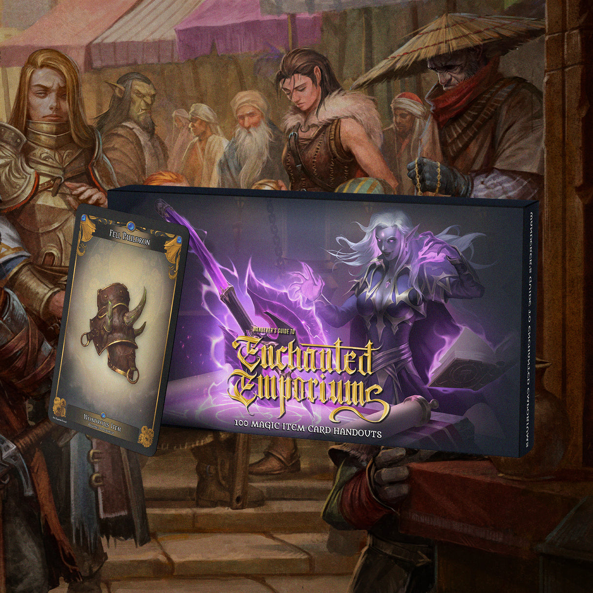 Wanderer's Guide to Enchanted Emporiums – Card Deck