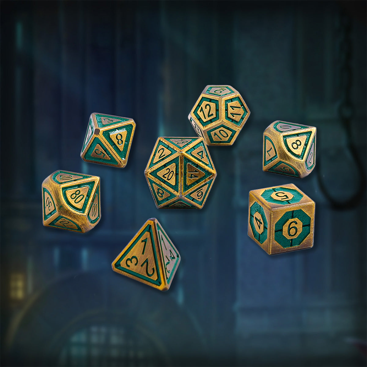 Merchant's Metal Dice Set