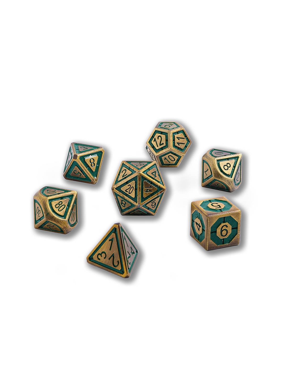 Merchant's Metal Dice Set