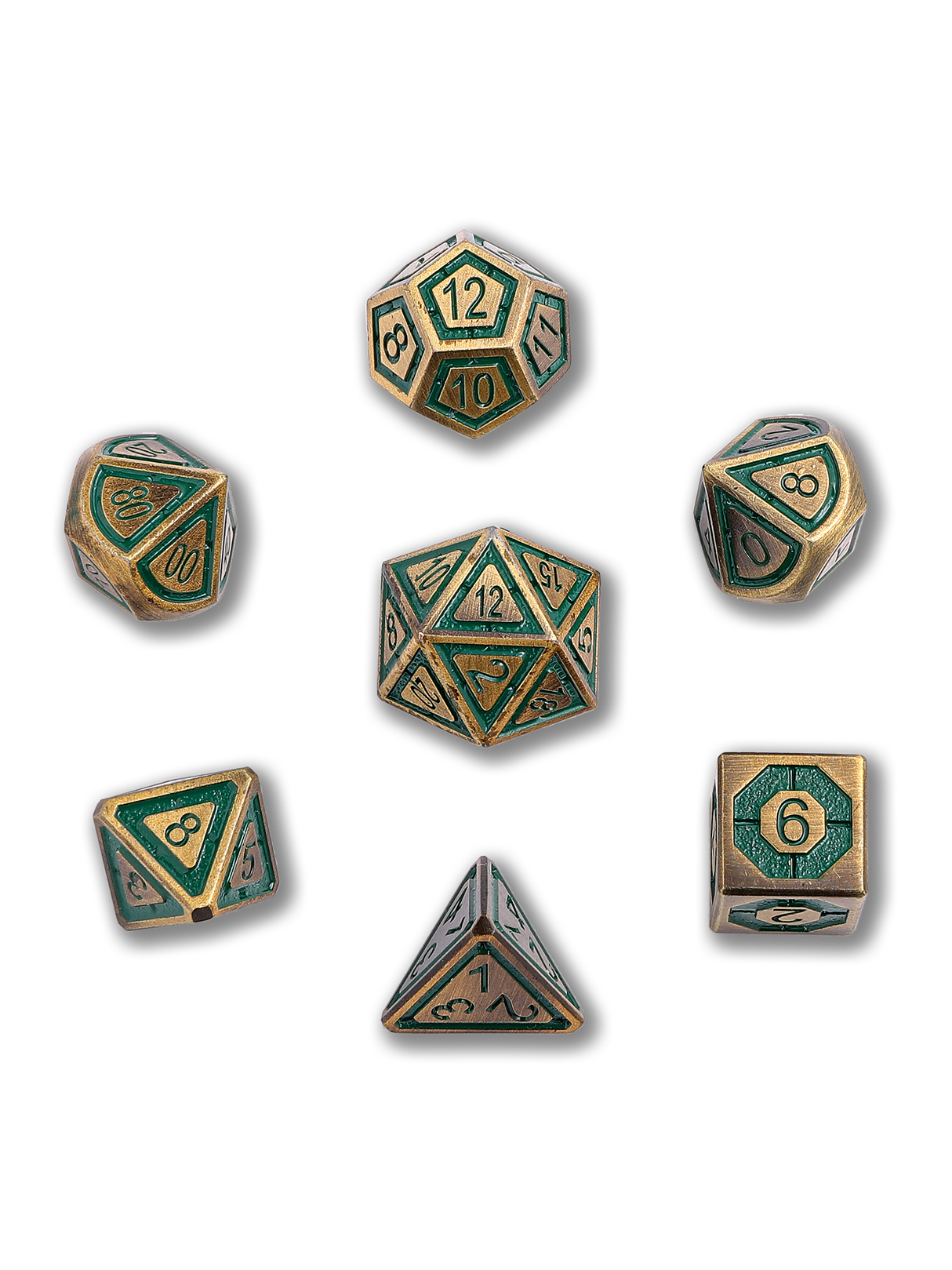 Merchant's Metal Dice Set