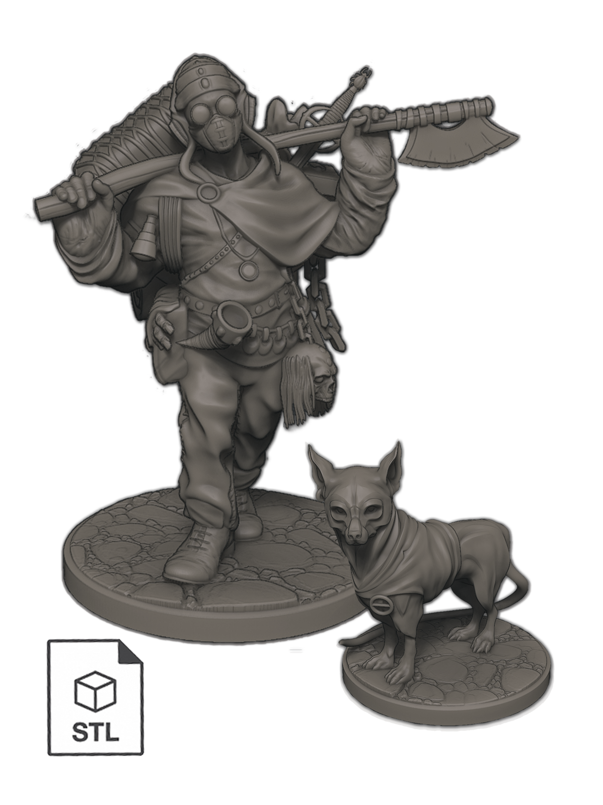 The Wanderer & Jaziel – STL Bundle