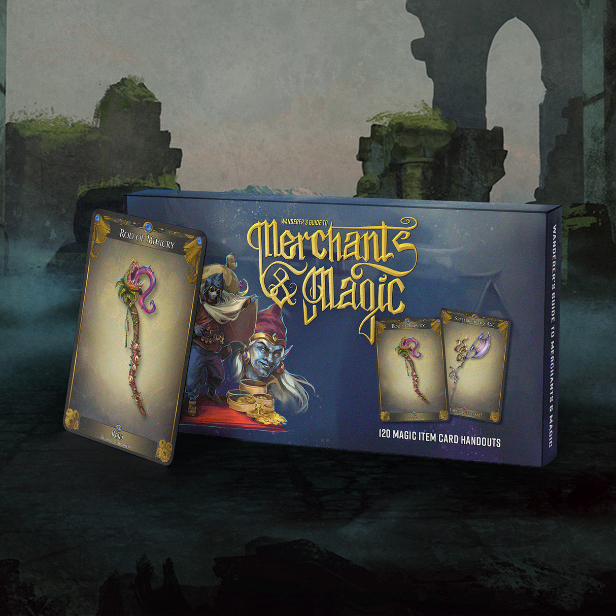 Wanderer's Guide to Merchants & Magic – Card Decks