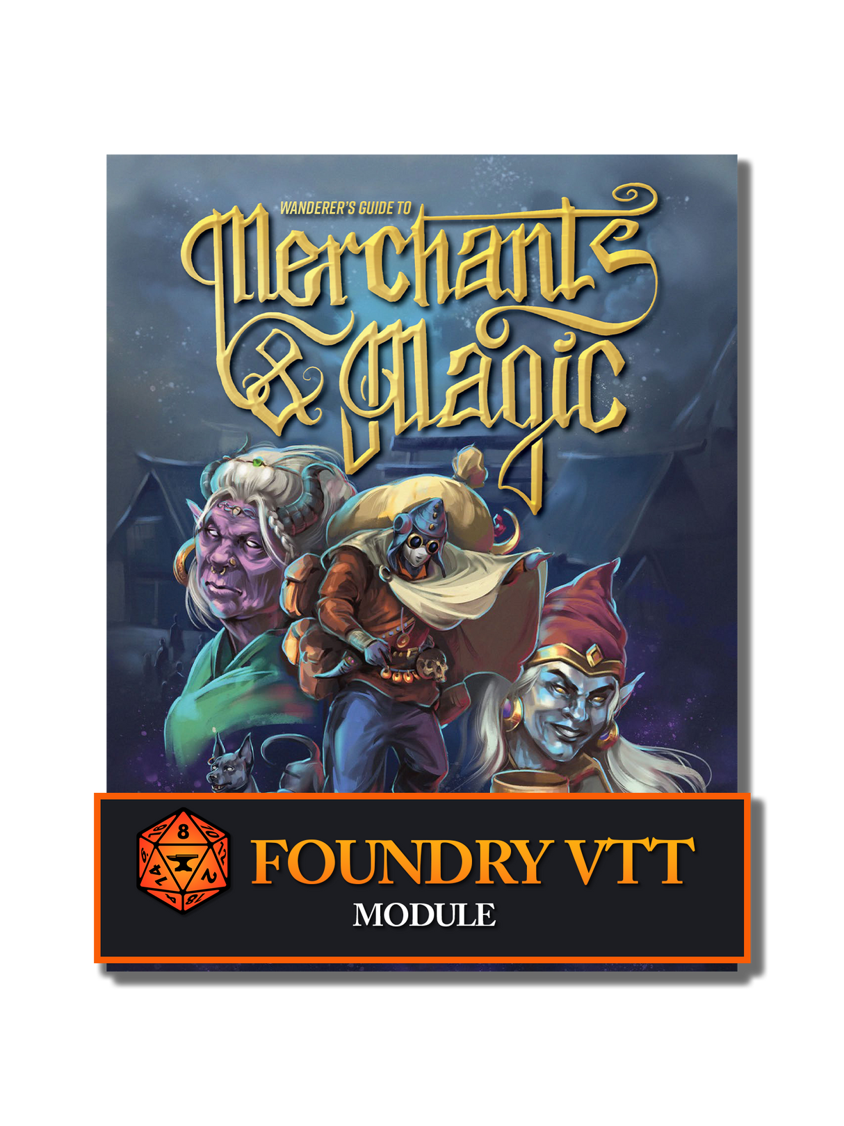 Wanderer's Guide to Merchants & Magic – Foundry VTT