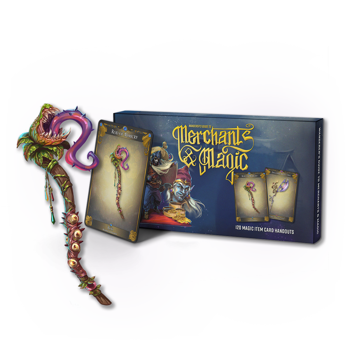 Wanderer's Guide to Merchants & Magic – Card Deck