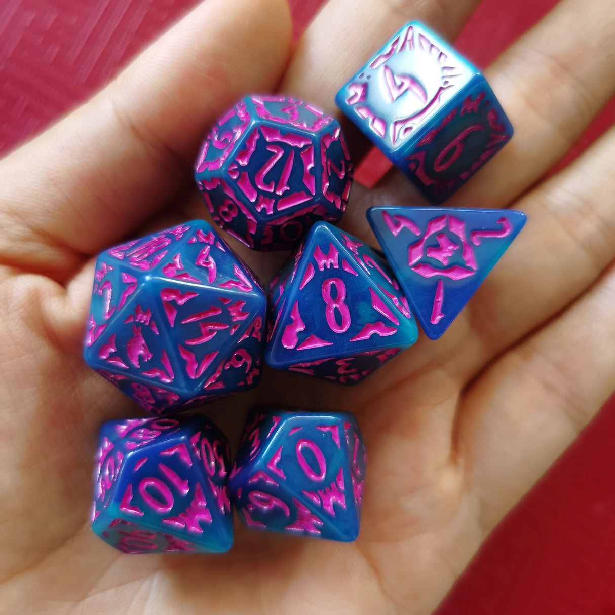 Spellwarper's Dice Set