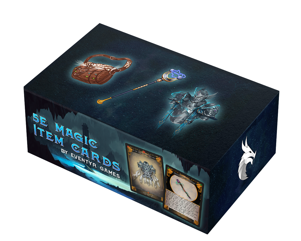 5E Magic Item Cards – Box Set