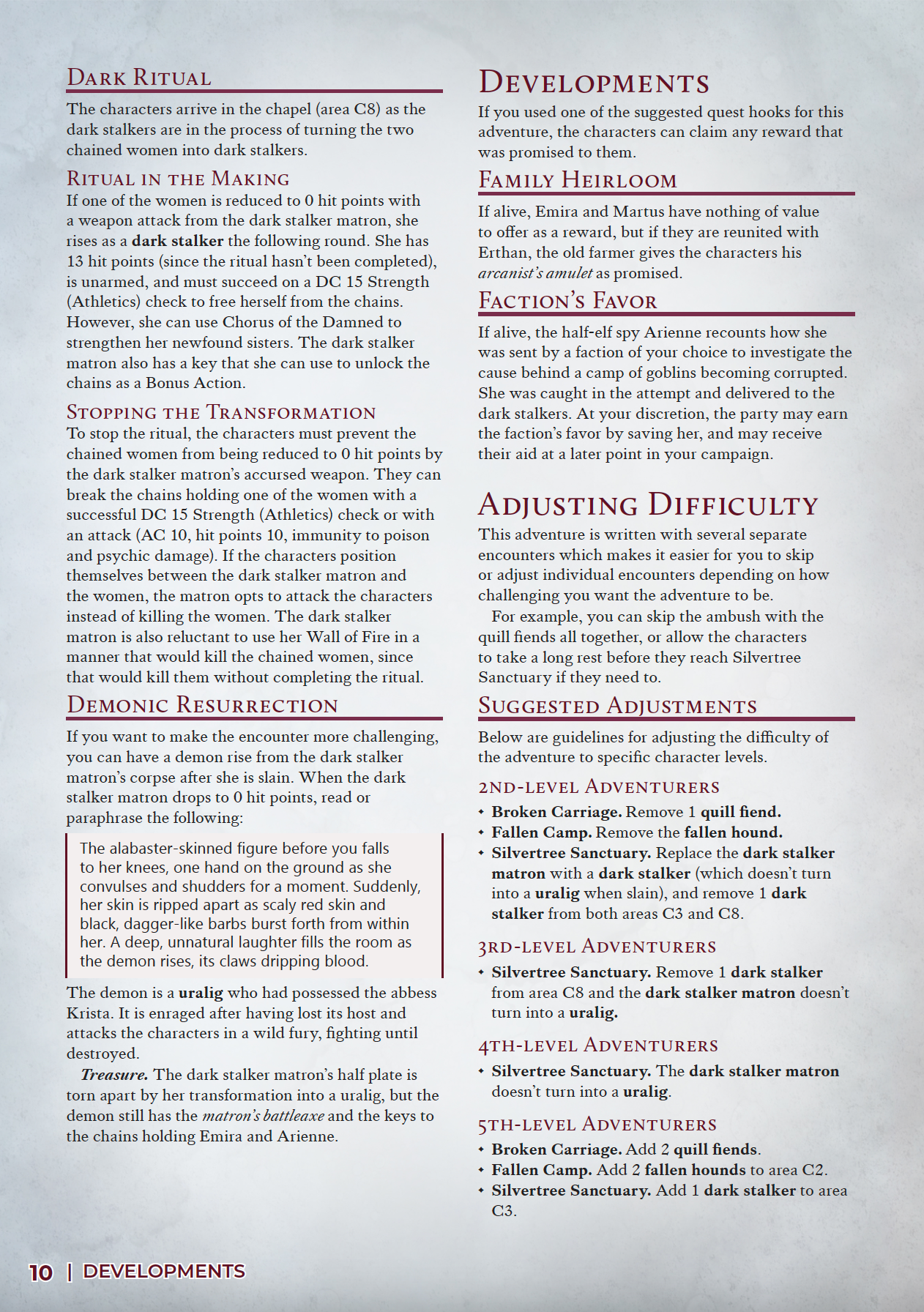 The Abbess' Revenge – 5E Adventure