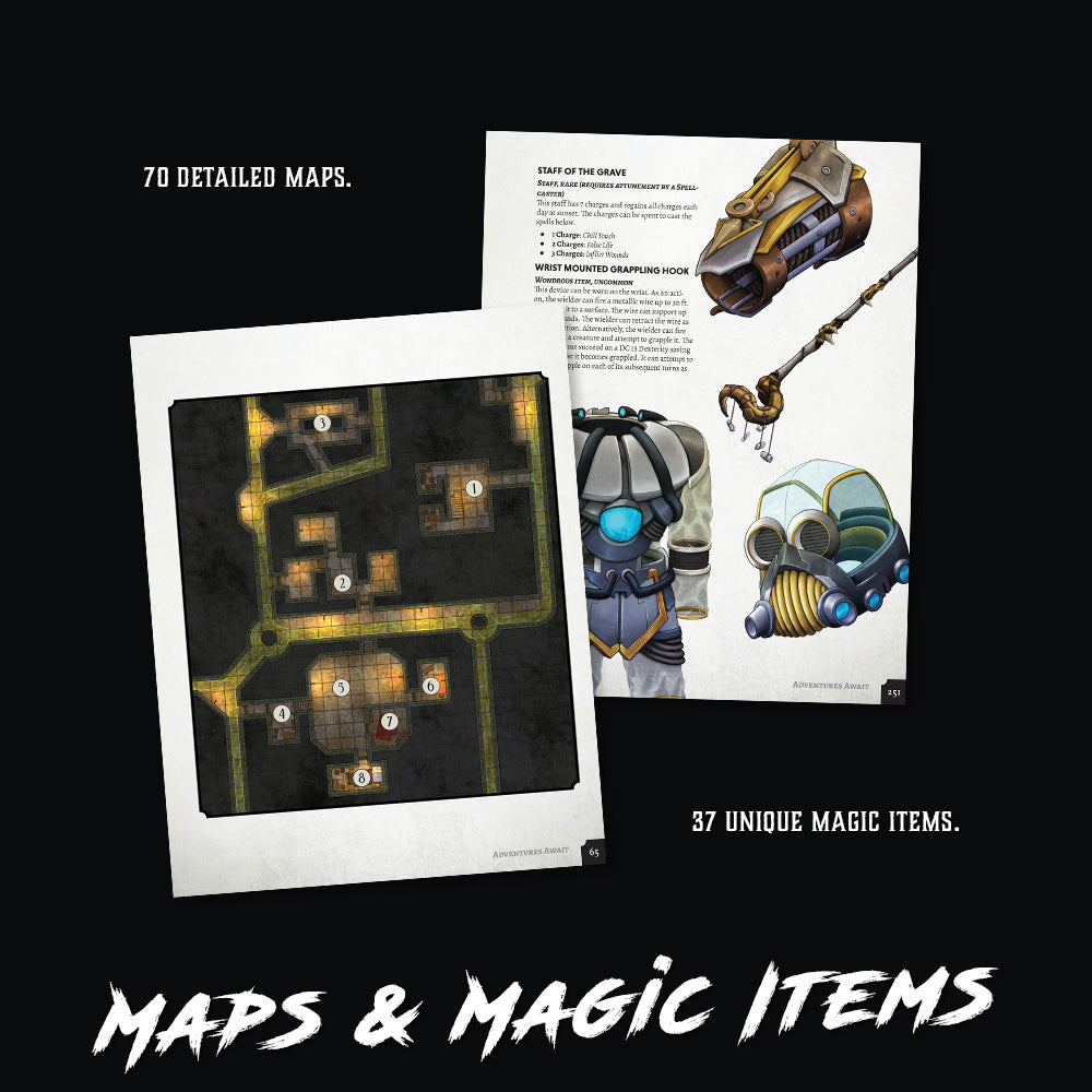 Adventures Await! 5E D&D Adventure Anthology PDF