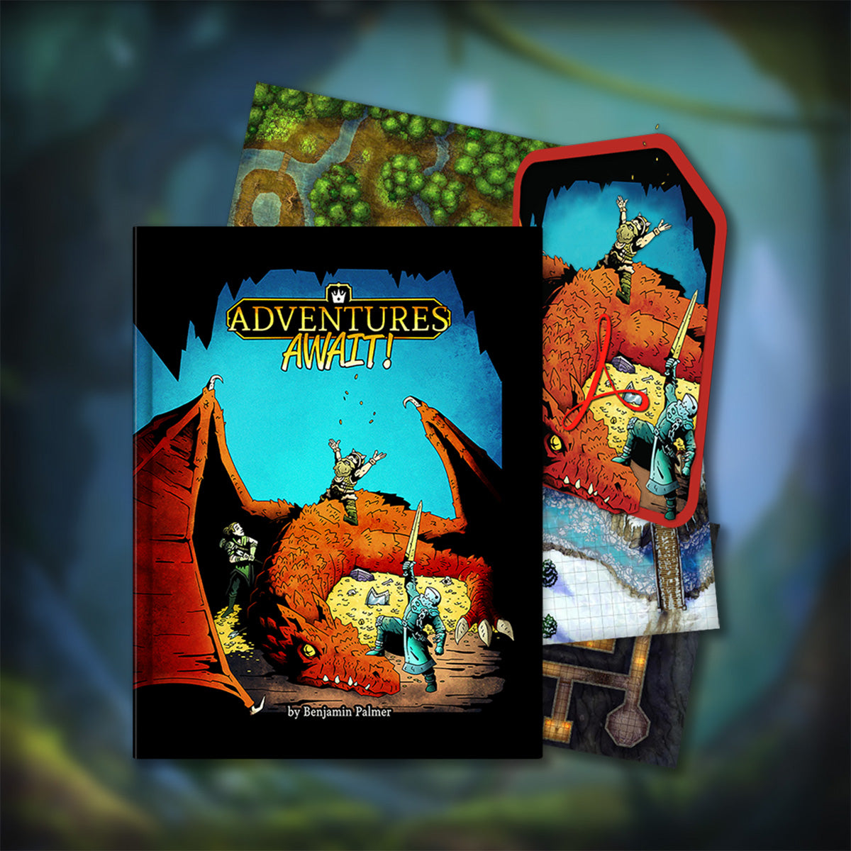 Adventures Await! 5E D&D Adventure Anthology Hardcover & PDF