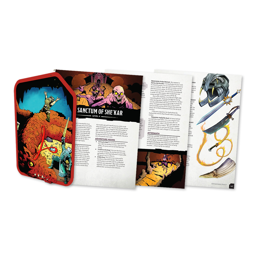 Adventures Await! 5E D&D Adventure Anthology PDF