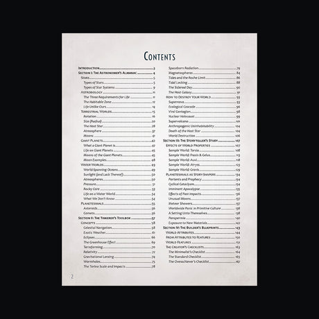 The Creator's Compendium Hardcover & PDF