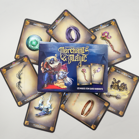 Wanderer's Guide to Merchants & Magic – Card Decks