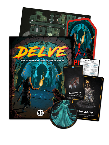 DELVE Hardcover & PDF (5E)