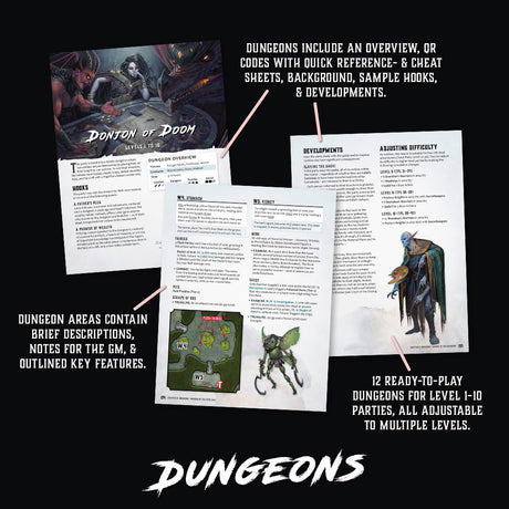 DELVE Hardcover & PDF (5E)