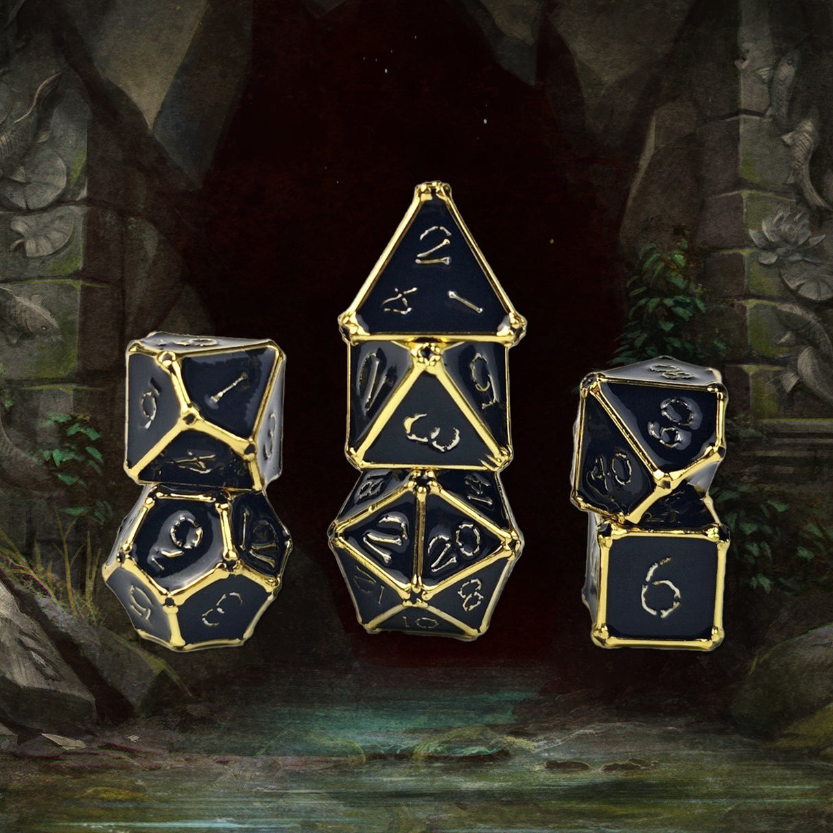 Delver's Metal Dice Set