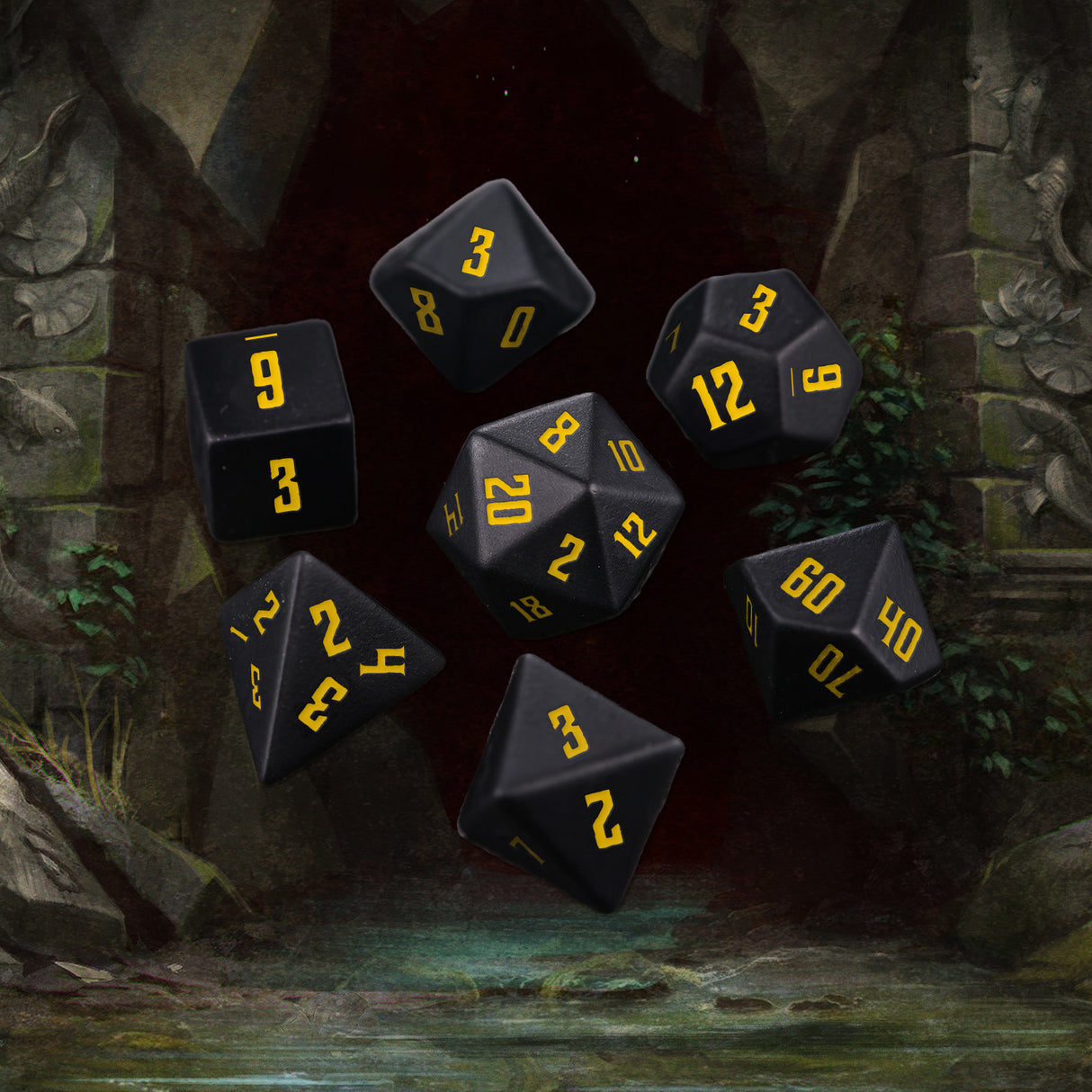 Delver's Resin Dice Set