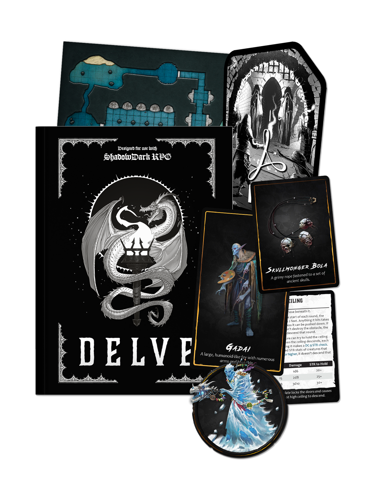DELVE Hardcover & PDF (Shadowdark)