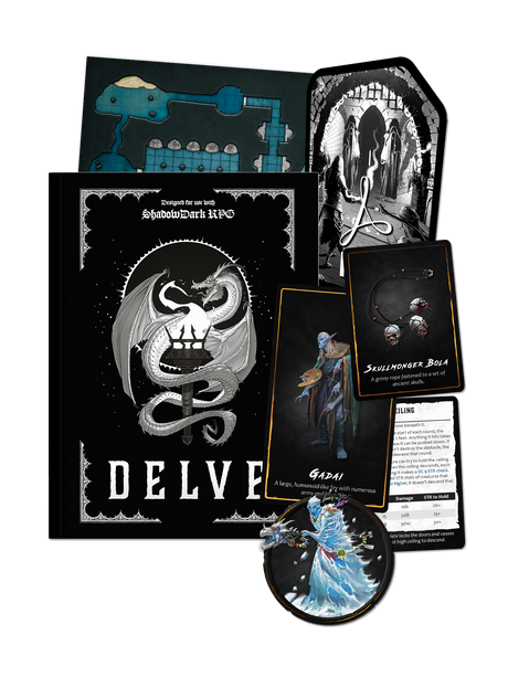 DELVE Hardcover & PDF (Shadowdark)