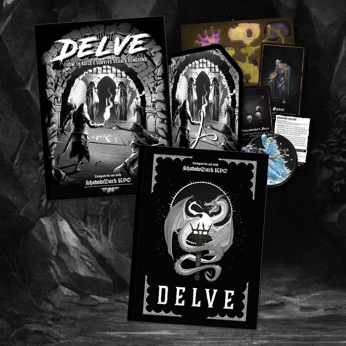 DELVE Hardcover & PDF (Shadowdark)