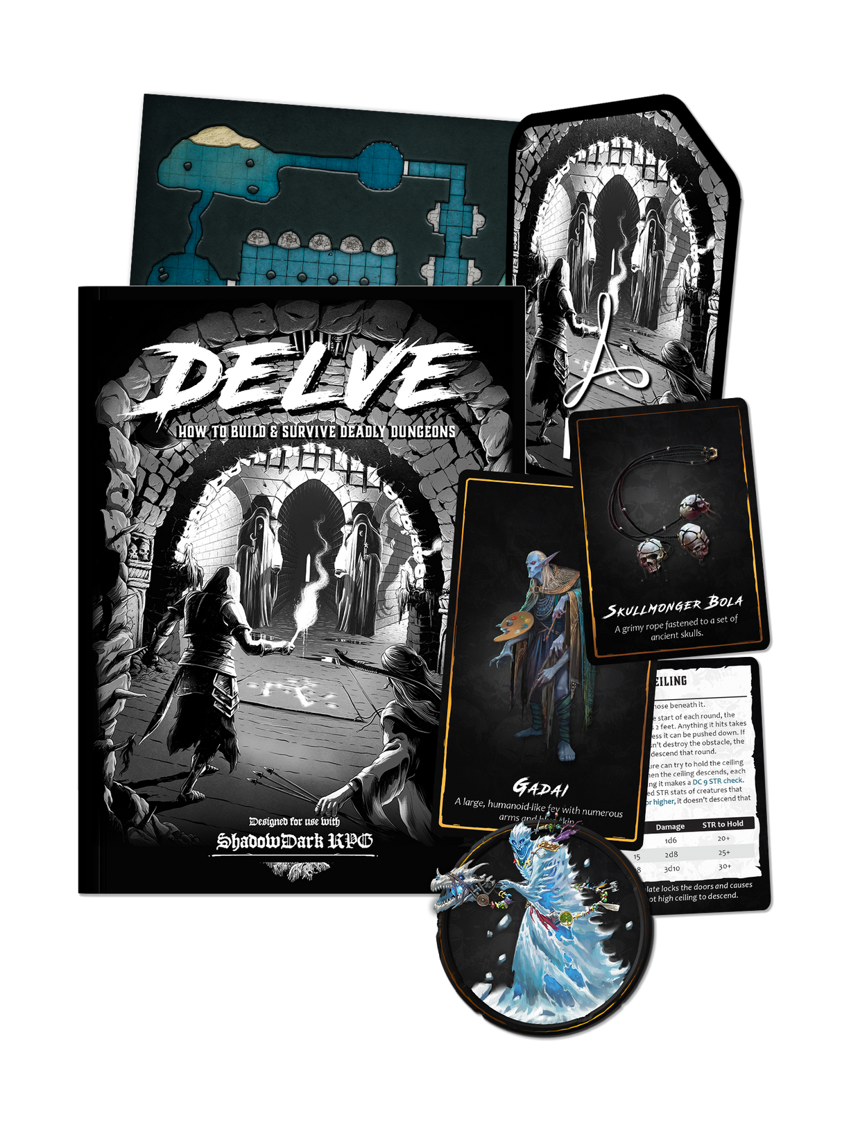 DELVE Hardcover & PDF (Shadowdark)