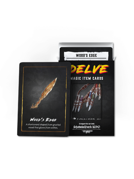 DELVE Magic Item Card Deck (Shadowdark)