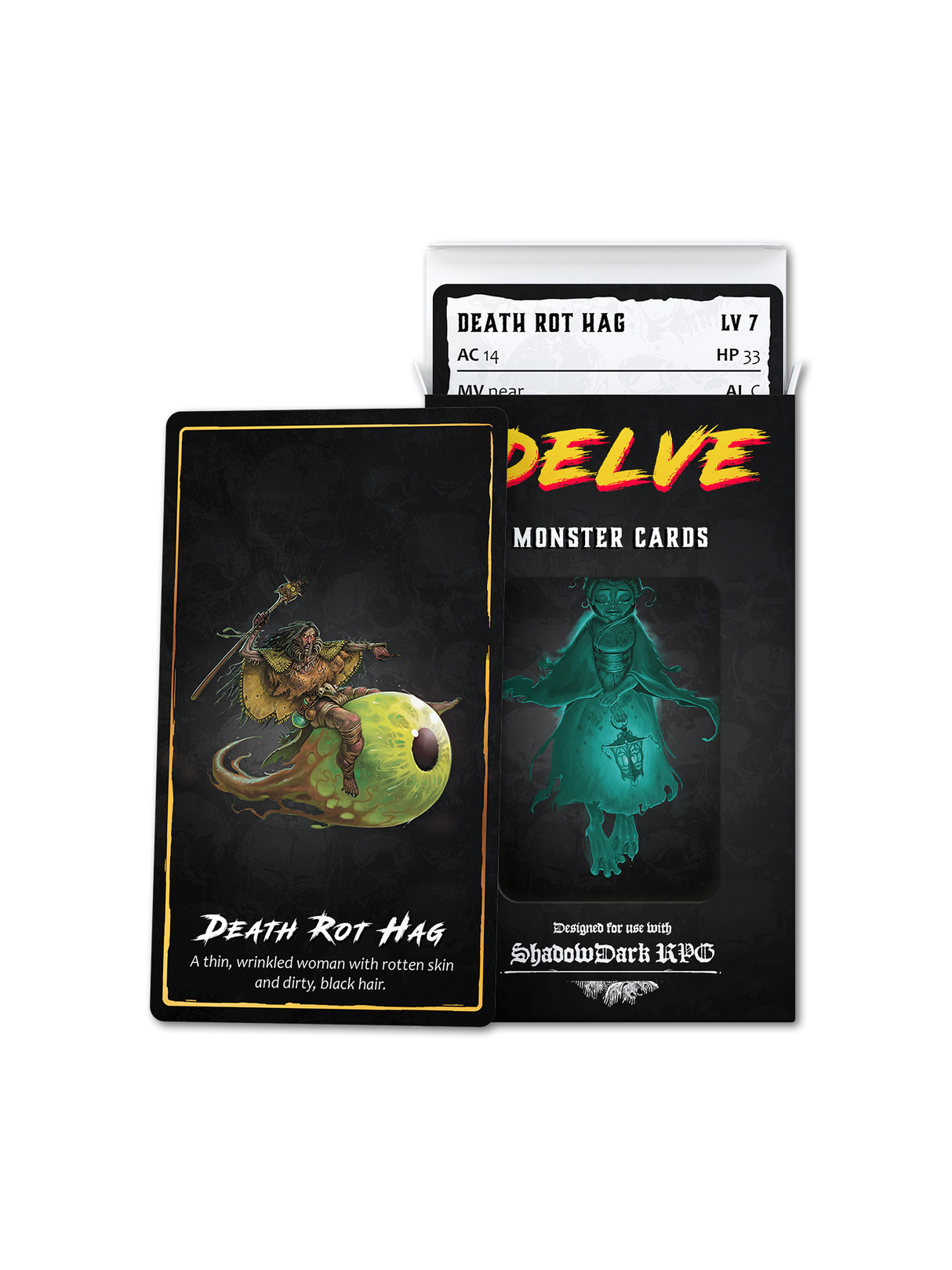 DELVE Monster Card Deck  (Shadowdark)